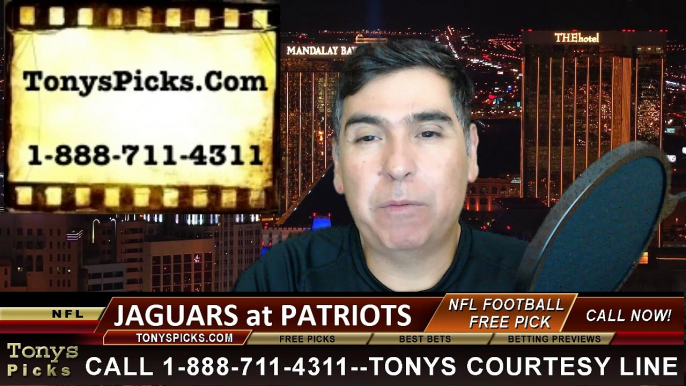 New England Patriots vs. Jacksonville Jaguars Free Pick Prediction NFL Pro Football Odds Preview 9-27-2015