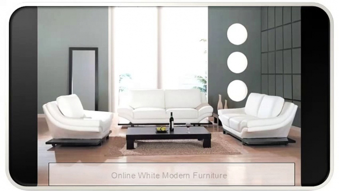 Online White Modern Furniture