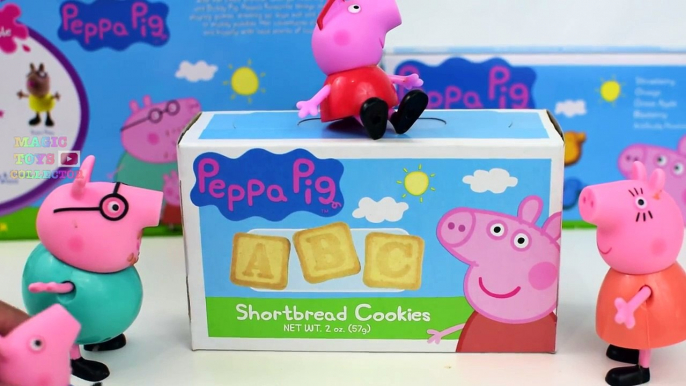PEPPA PIG Shortbread Cookies Alphabet crackers box. Trick or treat