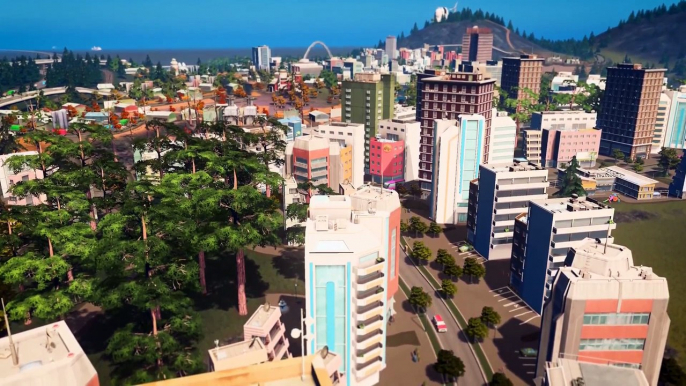 Cities- Skylines, After Dark Expansion - Reveal Teaser - GAMESCOM 2015