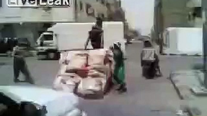 LiveLeak.com - Flying Donkey on Middle East !