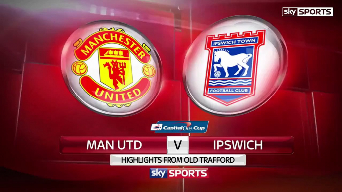 Manchester United Vs Ipswich 3-0 - All Goals & Match Highlights - September 23 2015