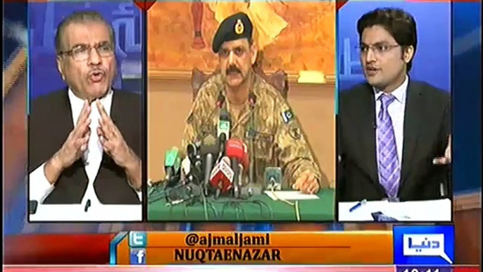 Mujeeb ur Rehman Shami Praising DG ISPR Asim Bajwa