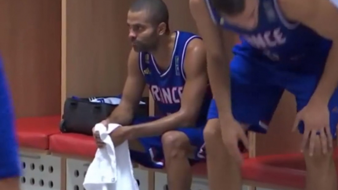 Les excuses de Tony Parker à la MT de France - Espagne : EuroBasket 2015