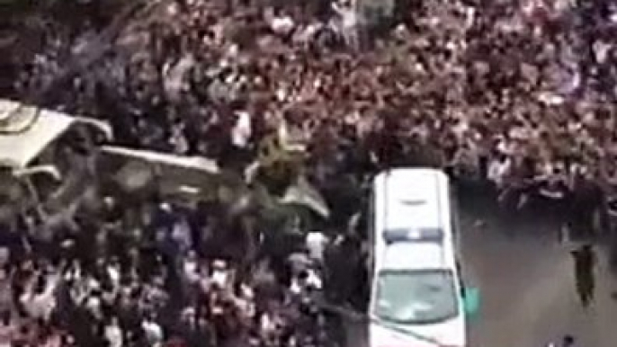 LiveLeak.com - Angry mob destroy inspector's vehicle