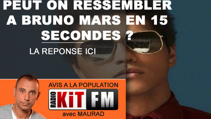 RESSEMBLER A BRUNO MARS EN 15 SECONDES