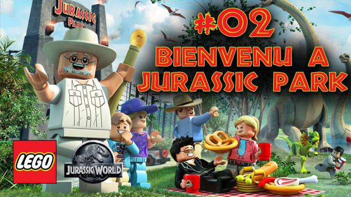 Lego Jurassic World [02] Bienvenue à Jurassic Park!