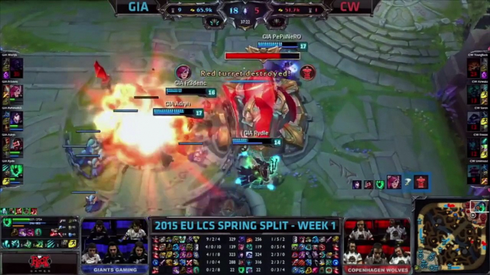 EU LCS Spring Highlights - League of Legends(Video Game)