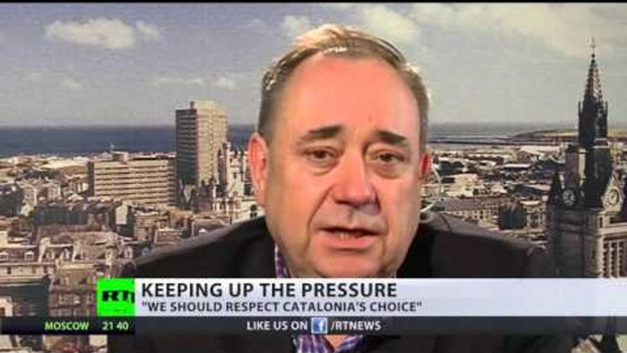 'No intl leaders in position to lecture other nations' - Alex Salmond on Catalonia independence