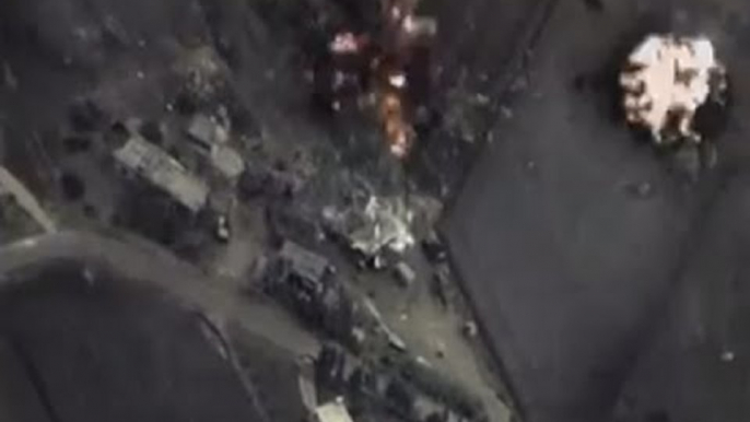 COMBAT CAM: First video of Russian airstrikes on ISIS in Syria