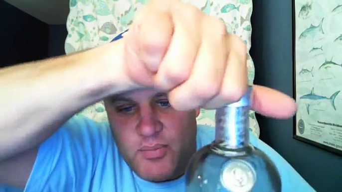 Dude slams bottle of Absolut Vodka in seconds