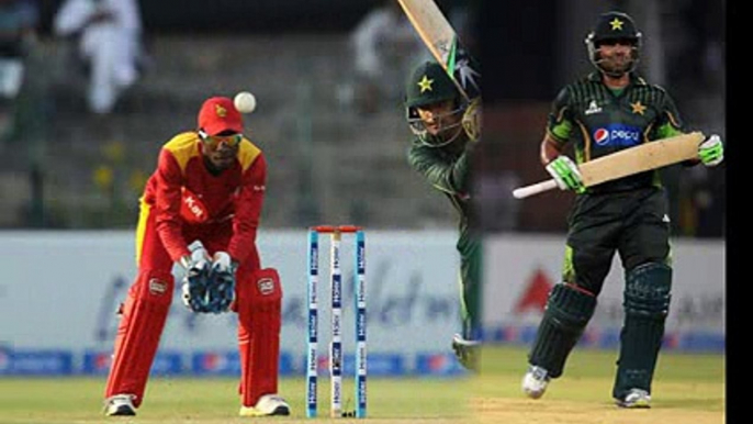 Pakistan vs Zimbabwe 1st ODI 01 OCT 2015 Match Highlights at Harare Cricket Stadium