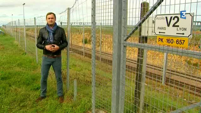 50ANS RECORD DU MONDE DE VITESSE DU TGV EN  1981 DANS L'YONNE