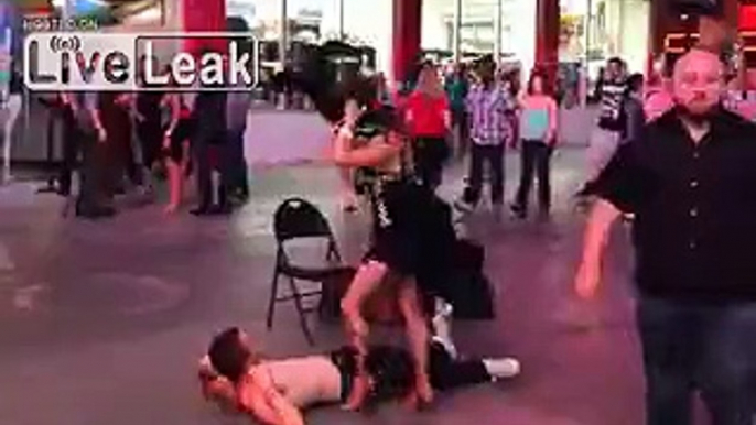 dancer pisses on guy on the street