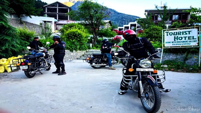 Manali to Leh Ladakh on Royal Enfield bikes By Jasim & friends