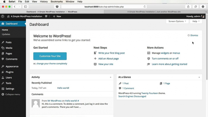 Adding and Editing Posts - A Beginner’s Guide to Using WordPress Tuts+ Course