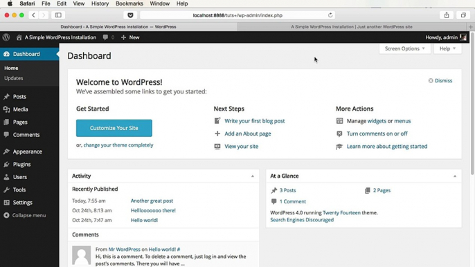 Managing Comments - A Beginner’s Guide to Using WordPress Tuts+ Course