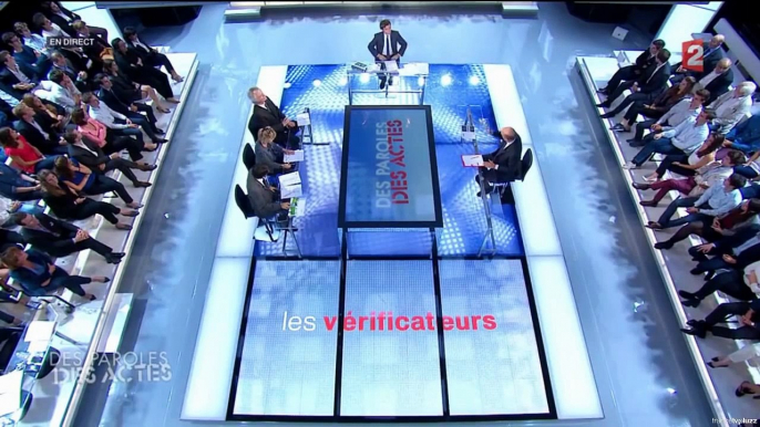 Alain Juppé - Voile intégral - Emission " Des paroles et des actes " le 02/10/14