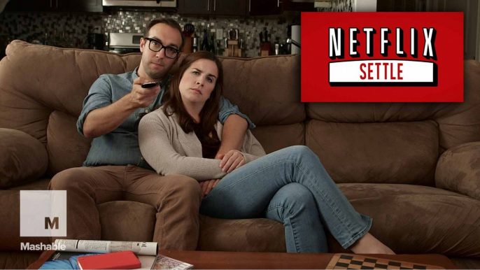 Netflix Settle: The new feature for couples who disagree | Mashable Humor