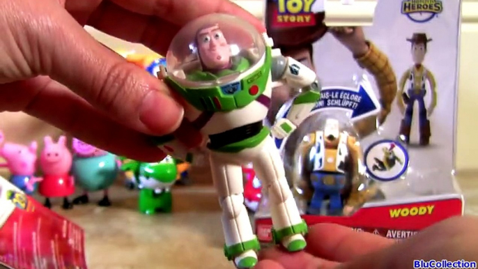 NEW Disney Pixar Hatch 'n Heroes TOY STORY BUZZ LIGHTYEAR WOODY SURPRISE Eggs Transforming Toys