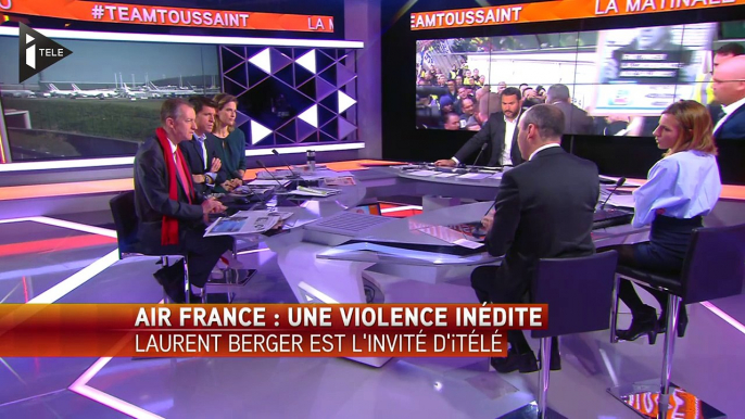 Laurent Berger : "Je condamne sans réserve ces violences"