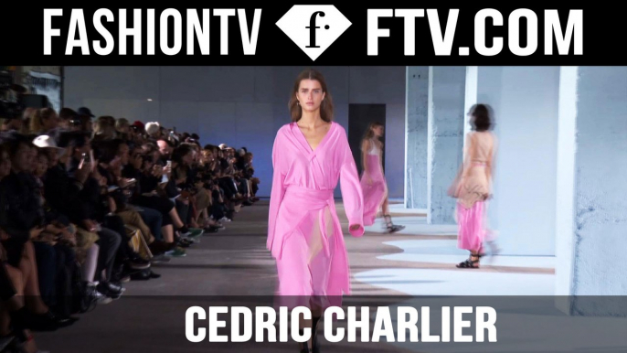 Cedric Charlier Spring/Summer 2016 Paris Fashion Week | PFW | FTV.com