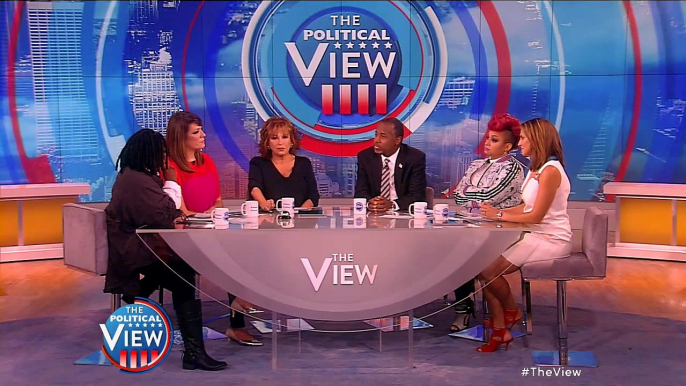 Ben Carson Draws Gasps From Crowd, Glares From Hosts as He Takes Strong Anti-Abortion Stand on 'The View’