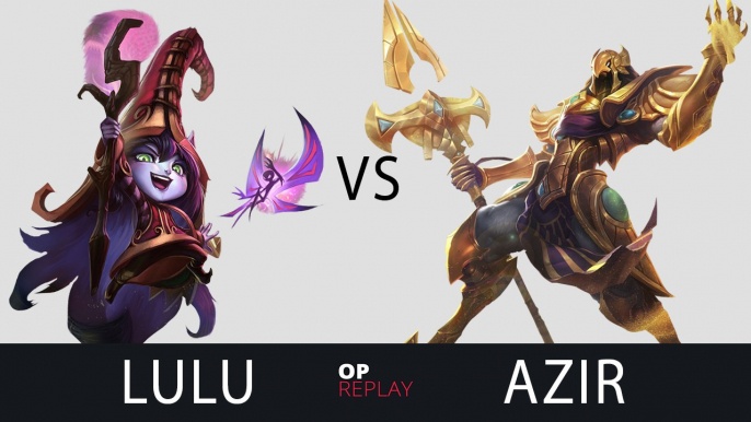 [Highlights] Lulu VS Azir - Dopa VS SKT T1 Eazyhoon, KR LOL SoloQ