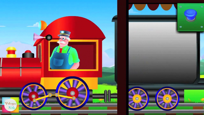 Color Train - Mr.Bells Learning Train | Learning For Children