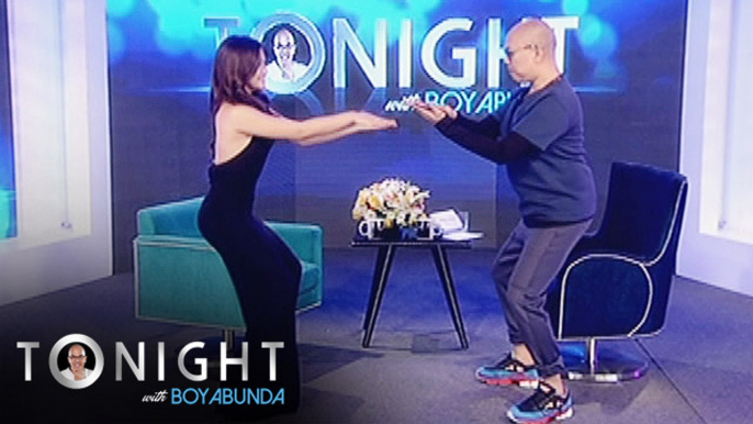 TWBA: Boy Abunda dances to "Twerk It Like Miley" with Maja Salvador