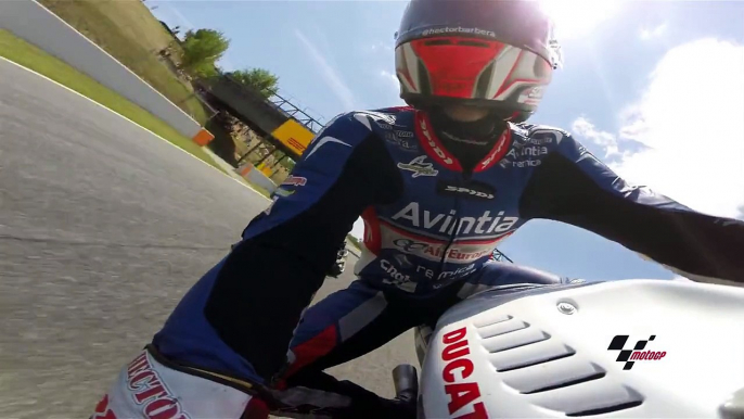 Onboard with Team Avintia - MotoGP Round 7 Catalunya, Spain