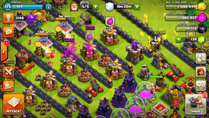 Clash of Clans-NEW UPDATE (GEMMING PUMPKIN WALLS!) Crazy NEW UPDATE Gameplay+FREE GEMS!!!