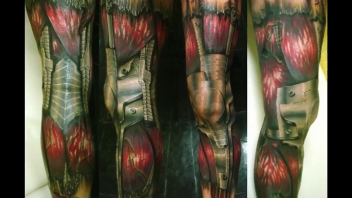 3D TATTOOS - 3D Robotic Tattoo Designs