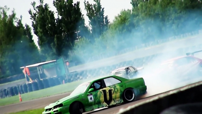 D1NZ Drifting Championship Series - Round 1 Highlights - Manfield Raceway 2011