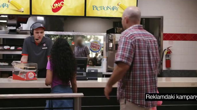 Burger King Nazar Değmesin Big King Menü Reklamı