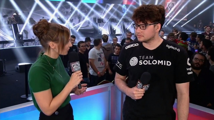 TSM Dyrus Crying in Interview League of Legends World Championship 2015