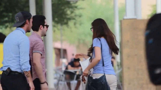 Kissing Prank SEX Orgasm Prank Kissing Strangers Kissing Girls in Public Funny Pranks 2014