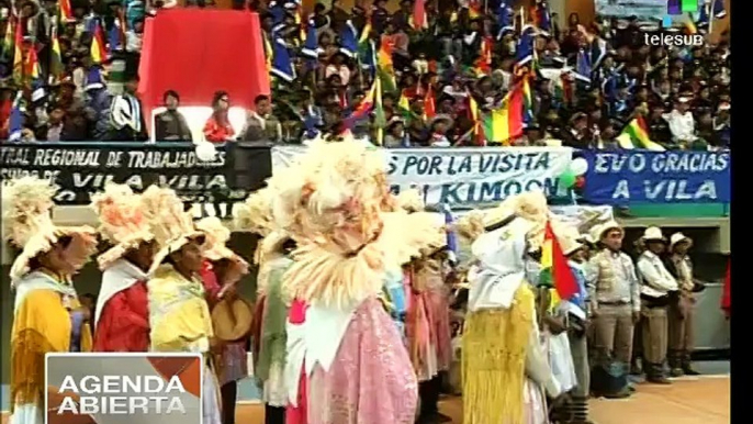 Bolivia: cierra Evo Morales Conferencia Mundial de los Pueblos