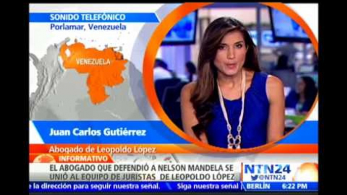 Llegada de abogado que defendió a Mandela a equipo de juristas sera muy "positivo": Carlos Gutiérrez