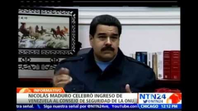 "El mundo reconoció voz de Vzla con una votación histórica":  Nicolás Maduro