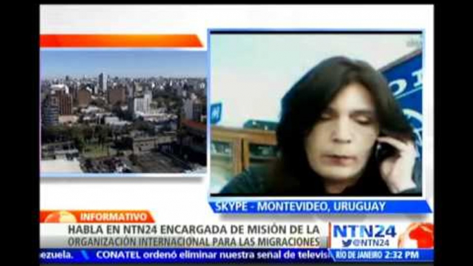 Encargada de misión de OIM habla en NTN24 sobre grupo de refugiados sirios que llegará a Uruguay