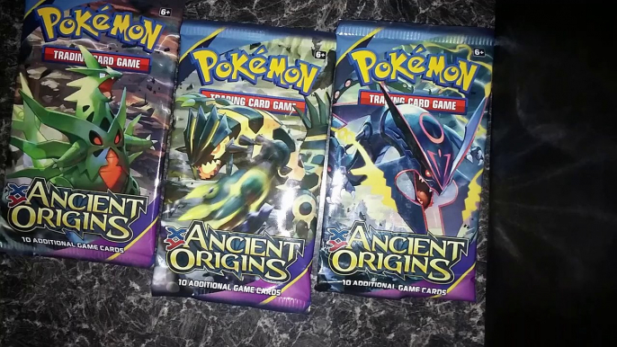 Going For Gold Part 3 Opening 3 Pokemon Ancient Origins Booster Packs