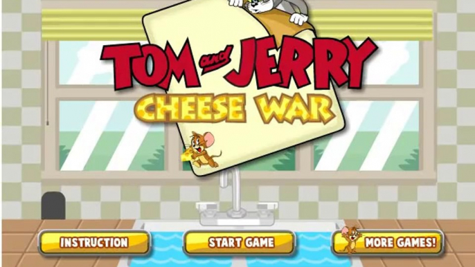 Tom and Jerry Cheese War Game - Tom and Jerry Cheese Games to Play - Tom and Jerry New Games 2015