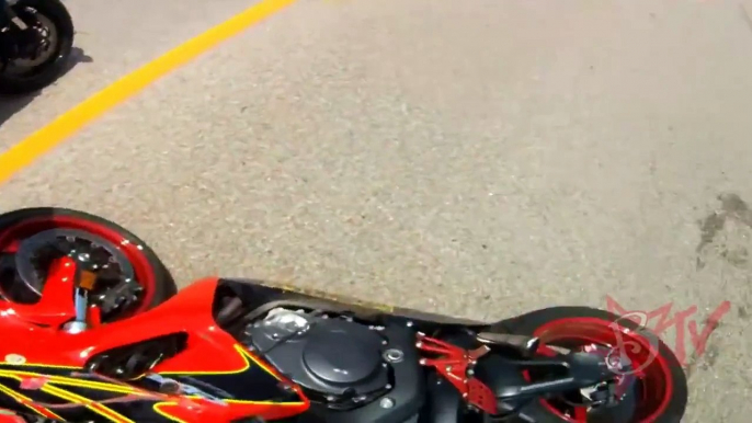 Motorcycle Accident DRIFTING Crash On Highway Honda CBR1000RR Drift Gymkhana Bike Drifts V