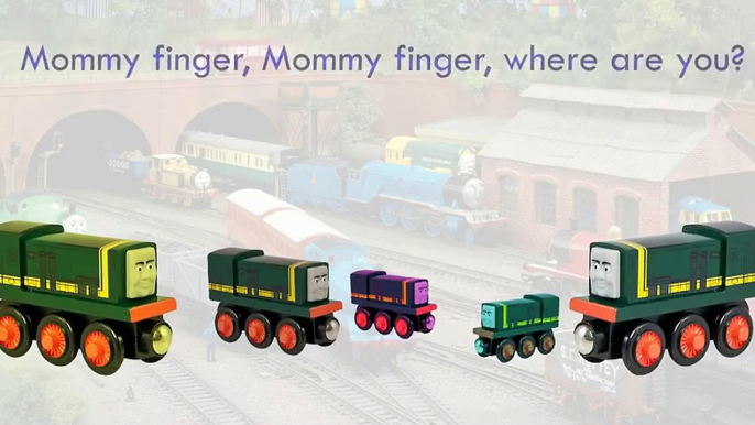 Thomas And Friends Finger Family Song Daddy Finger Nursery Rhymes Full animated cartoon en