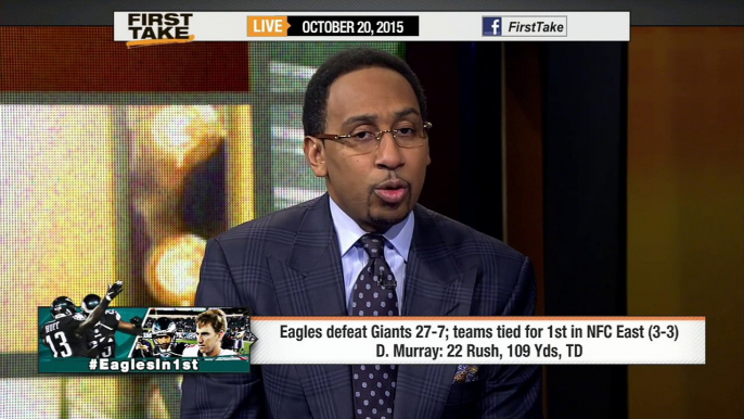Skip on Giants vs. Eagles 'It was an awful game'