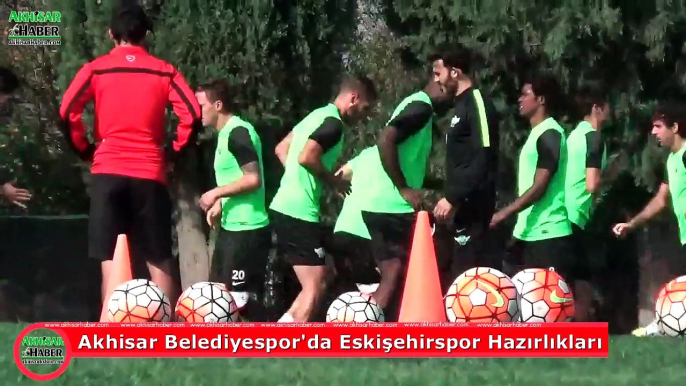 Akhisar Belediyespor, KArabulut Spor Tesislerinde Eskişehirspor Hazırlıklarını Sürdürdü