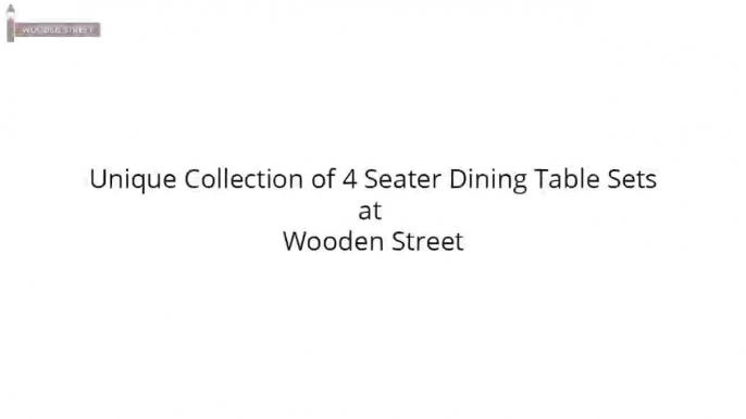 4 Seater Dining Table Sets Online - Wooden Street