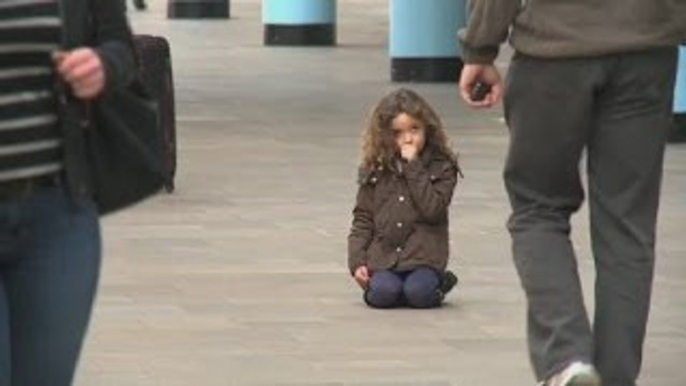 Little Girl Lost: More than 600 people ignore lost child in TV experiment