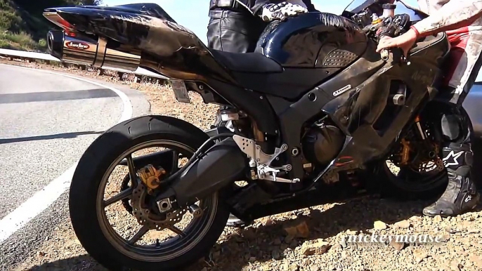 Kawasaki ZX6R Lowside Crash-7mmbBWw-RvI